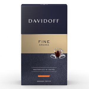 Cafea prajita si macinata 100% arabica Davidoff Fine Aroma 250gr